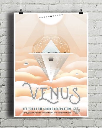 Venus - vintage plakat, minimalmill
