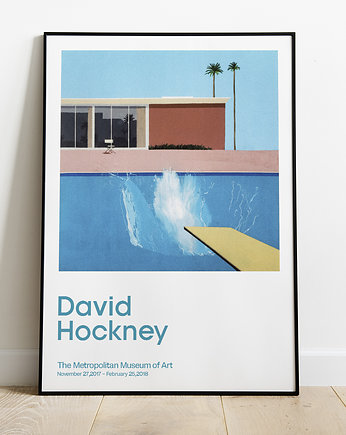 David Hockney, plakat wystawowy, Pas De LArt