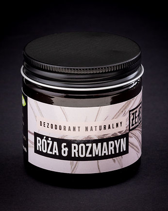 Naturalny dezodorant w kremie Róża & Rozmaryn ŻE ĄĘ, ŻE ĄĘ