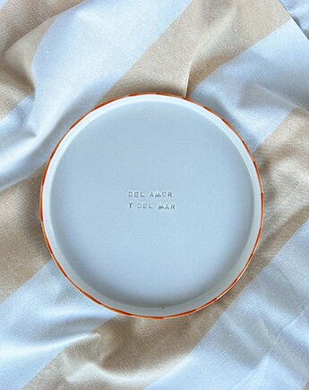 Talerz porcelanowy Del Amor Y Del Mar / 21 cm, Soul Label