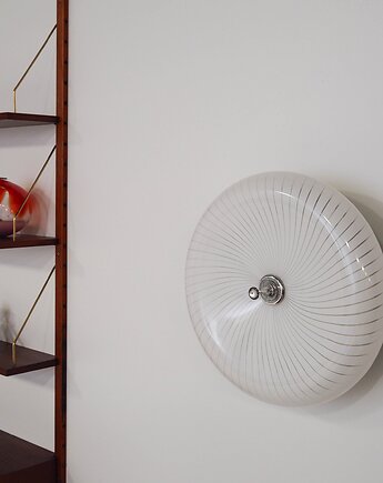 Kinkiet ścienny, włoski design, lata 70, produkcja: Włochy, Przetwory design