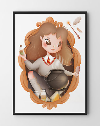 Plakat Harry Potter - Hermiona, HOG STUDIO