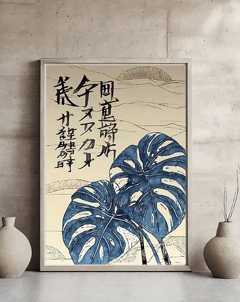 Plakat japonia Ukiyo-e, ArchiBotanica