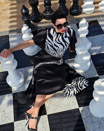 New Dress powiew Safarii, momo fashion