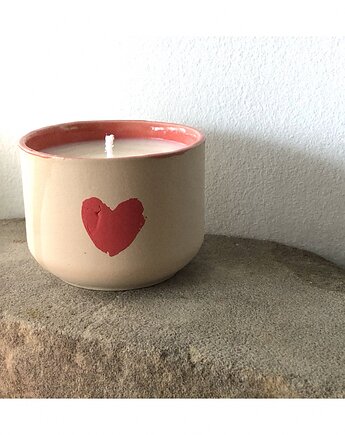 Świeca sojowa Love, CeramicPole