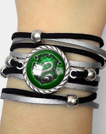 Bransoletka SLYTHERIN - 0340, EGGinEGG