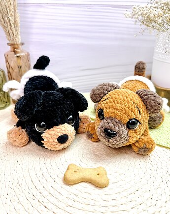 Piesek w pieluszce, myszkotki