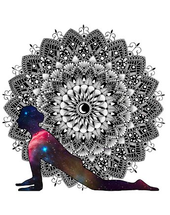 Mandala Ashwa Sanchalanasana 2, anna marczewska