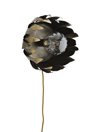 Lampa ścienna botaniczna kinkiet metalowy 28x21 cm, OKAZJE - Prezent na Rocznice ślubu