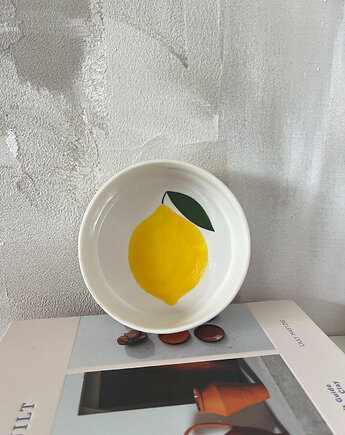 Miseczka porcelanowa z cytryną mała LA LUZ, Soul Label