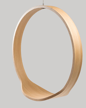 SWING model N.1 huśtawka dąb bezbarwny, Iwona Kosicka Design