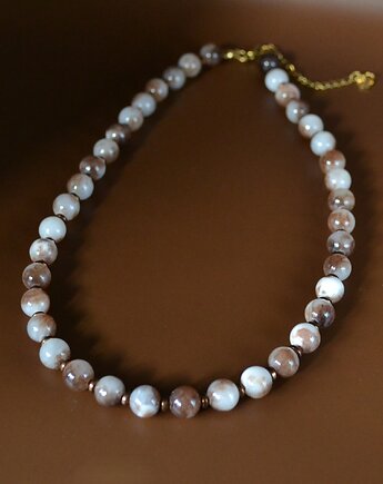 Choker z cieniowanego jadeitu perskiego, Messme