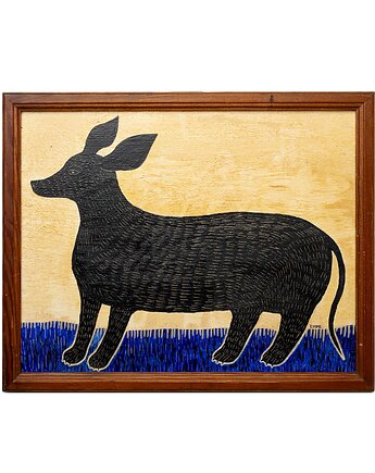 Obraz - jamnik, EMPE artstudio