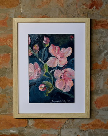 Obraz olejny Kwiaty., Galeria Pod Rotuzem