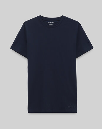T-shirt milan granatowy, BORGIO