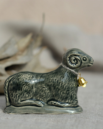 Baranek wielkanocny szary be 20, Joanna Serafin design