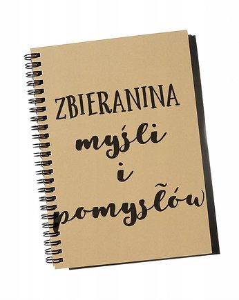 Zbieranina myśli i pomysłów, notatnik, Sowia Aleja