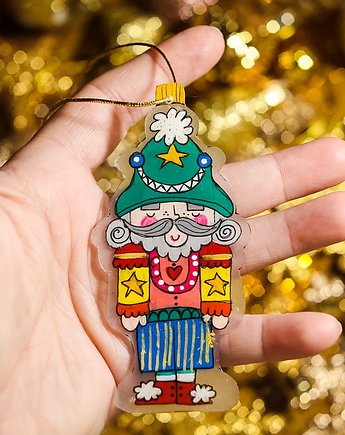 Dziadek do orzechów ozdoba choinkowa, Pintura