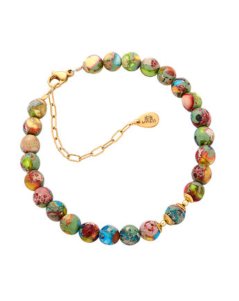 Bransoletka z kamieni naturalnych - jaspis cesarski, MYNESS