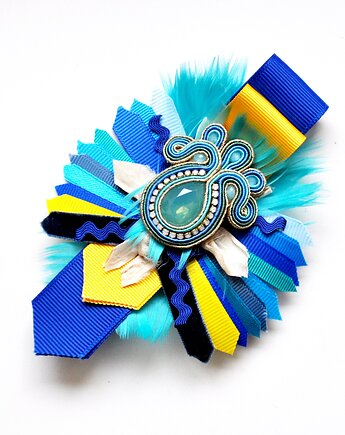 Sutaszowa broszka SIDI BOU SAID, Sylwia Żak