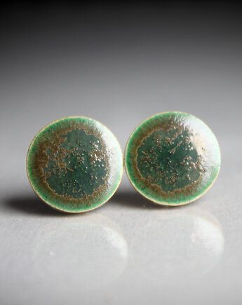 Oliwkowe 11mm/stal chirurgiczna/, Magda Łysiak