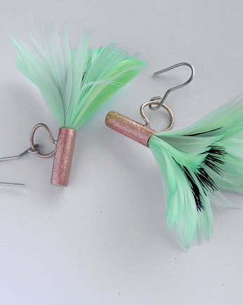 PIÓRKO kolczyki, Katarzyna Kaminska ART