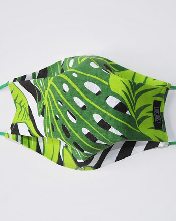Maseczka bawełniana - monstera, Spox Sox
