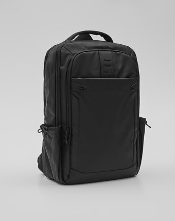 Plecak z kieszenią na laptopa Zevio czarny, BORGIO