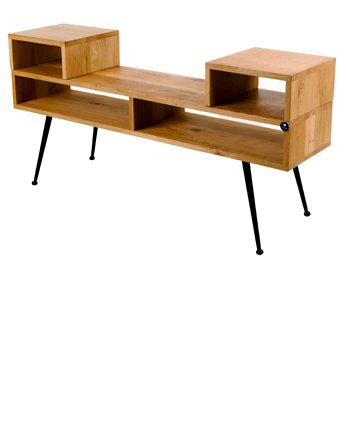 Szafka RTV Dąb Loft Drewno Lite  150 cm  RTV-7, EMRA WOOD DESIGN