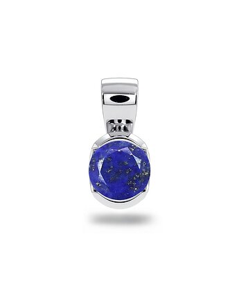 Sydney - Srebrna zawieszka z lapis lazuli, Kuźnia Srebra