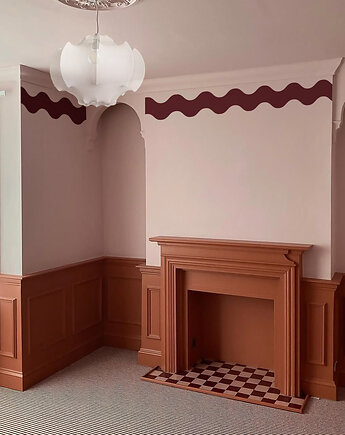 Border Double Wave - samoprzylepna dekoracyjna listwa ścienna, wallcolors