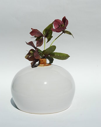 Wazon SINGLE biały, Ceramiczności
