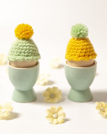 Zestaw 2 ocieplaczy na jajka, cataneedle