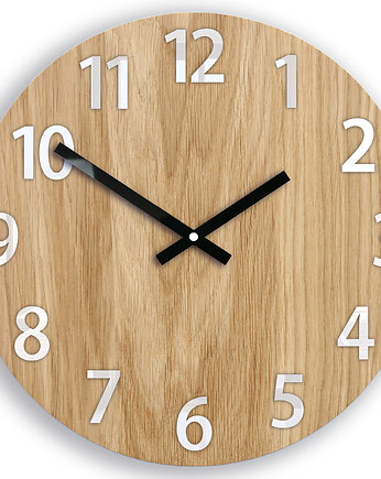 Zegar  ścienny drewniany AMADEUSZ   33 CM, ModernClock