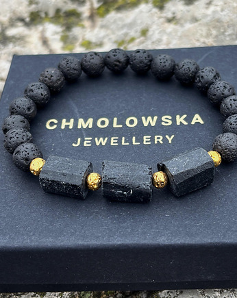 Bransoletka męska Turmalin, Chmolowska Jewellery
