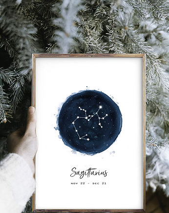 Sagittarius - Art Print, Makaliboo