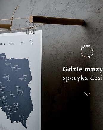 Mapa festiwalowa - Polska, Paper Trails