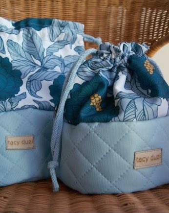 Worek-kosmetyczka Blue Marie mała, tacy duzi