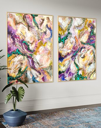 Zestaw obrazów 100x70 cm, Dorota Ferens