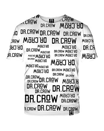 Damski T-shirt DR.CROW napisy, DrCrow