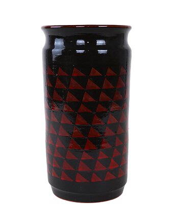 Wazon ceramiczny, niemiecki design, lata 60, produkcja: West Germany, Przetwory design