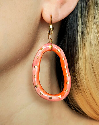 Kolczyki Koralowce Kolekcja Parian, ZIĘBA