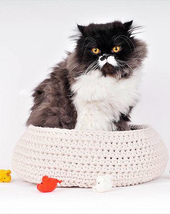 Legowisko bawełniane dla kota COTTONE DREAMER, THE MISS CAT