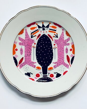 Pieski kapliczka ludowa, arent plates
