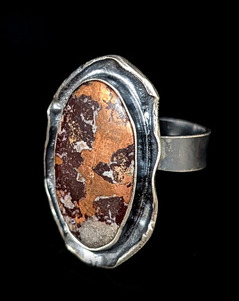 Pierścionek gold & copper, Pracownia Neores