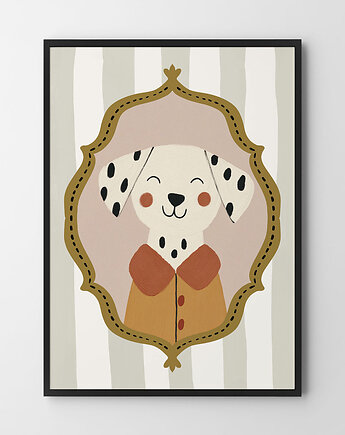 Dalmatyńczyk  - plakat dziecięcy, HOG STUDIO