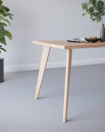 Nogi drewniane do stołu Stożek 71cm, DEKA Furniture