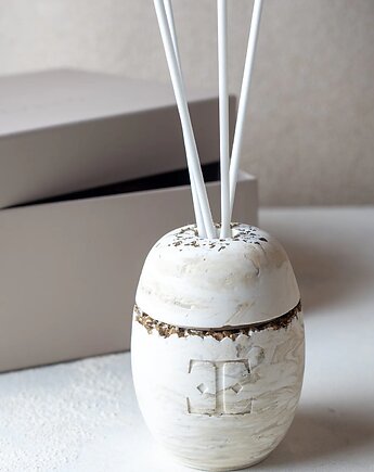 Dyfuzor w zestawie z patyczkami Gold Cinnamon Reed, Esti