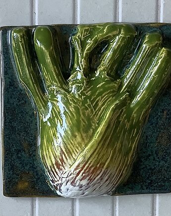 Dekor ceramiczny z serii Vegedecors, Ceramystiq