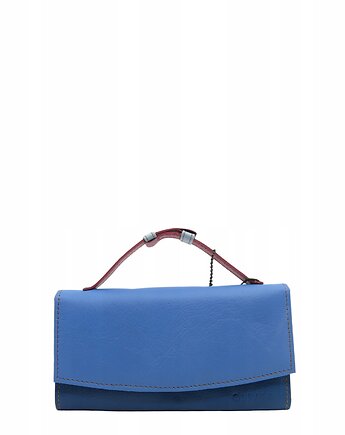 Portfel damski skórzany ze skrawków rączka dużo przegródek eko OLIVKA, Olivka Warsaw